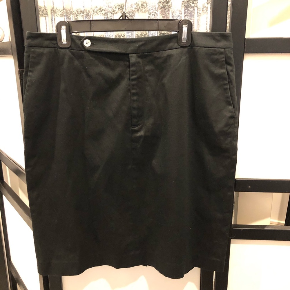 Lauren career casual cotton lined skirt 14